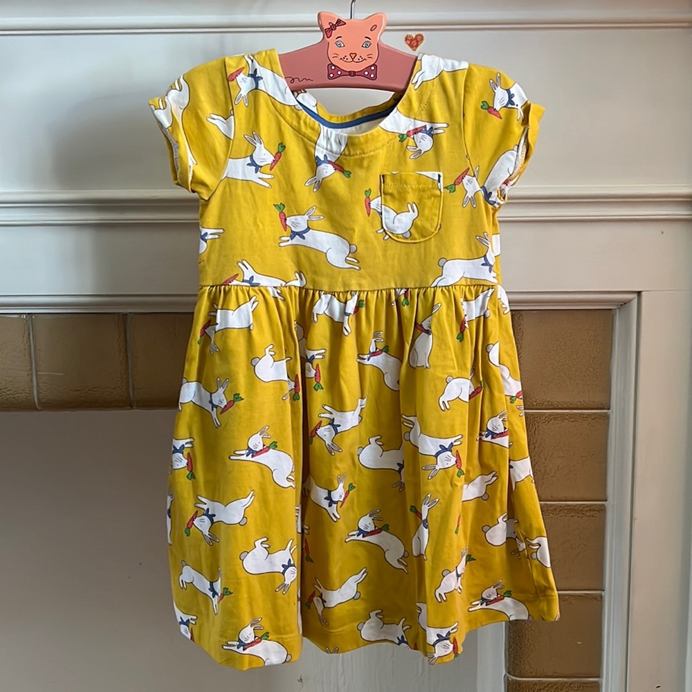 Mini Boden Easter Dress 4-5Y